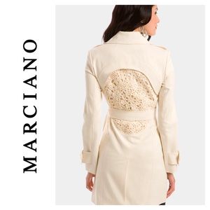 💯% Authentic MARCIANO LOVELACE TRENCH COAT (Rare)